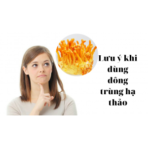 Lưu ý khi dùng đông trùng hạ thảo